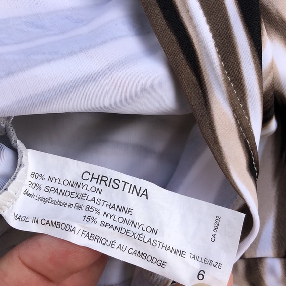 Worn once! - CHRISTINA Tankini Swim Top - Picture 7 of 7